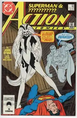 Buy ACTION COMICS #595, VF, Superman, 1st Silver Banshee, Byrne, 1938 1987 • 11.98£