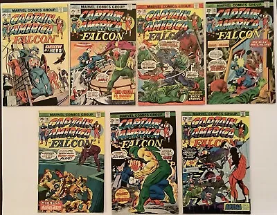 Buy Captain America #183-189 ~ 1975 Marvel ~ 7 Bronze Age Issues ~ F+ To Vf-  • 39.49£