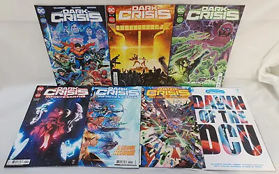 Buy Dark Crisis On Infinite Earths #1-7 Set NM- 1st Print DC Comics 2022 [CC] • 24.99£