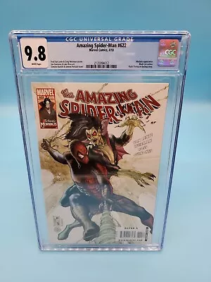 Buy Cgc 9.8 Amazing Spiderman #622 Marvel Comics 4/10 Morbius App • 98.51£