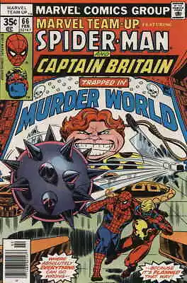 Buy Marvel Team-Up #66 VF; Marvel | Spider-Man Captain Britain - We Combine Shipping • 38.73£