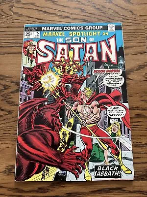 Buy Marvel Spotlight #15 (Marvel 1974) Hellstrom Son Of Satan - 1st App Baphomet! VG • 3.95£