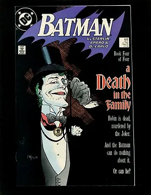 Buy Batman #429 VF- Starlin Mignola Aparo Joker Superman Death In The Family Part 4 • 11.26£