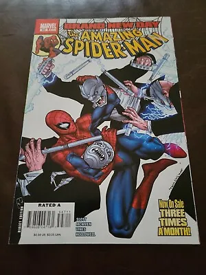 Buy Amazing Spider-Man #547 NM 1st Team App Inner Demons Brand New Day Marvel 2008 • 19.92£