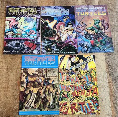 Buy Teenage Mutant Ninja Turtles #30 32 33 34 35 Mirage Studios Comic Book Lot VF 8 • 55.33£