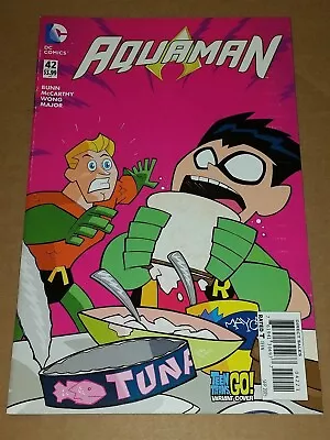 Buy Aquaman #42 September 2015 Teen Titans Go! Variant Justice League Dc Comics  • 3.59£