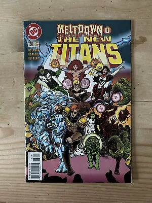 Buy DC Meltdown The New Titans Comic Book #130 FEBRUARY 96, Last Issue The Meltdown • 24.95£