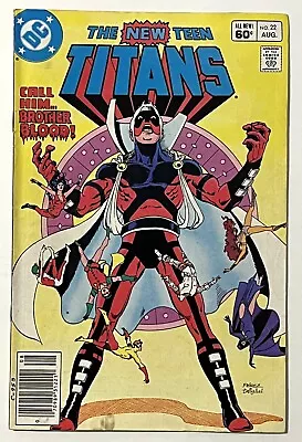 Buy New Teen Titans #22 - DC Comics 1982 - Perez Art - 1st Cameo App. Black Fire • 3.30£