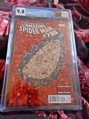 Buy Amazing Spider-Man #700  CGC 9.8  Last Issue(Death Of Peter Parker) Custom Label • 134.99£