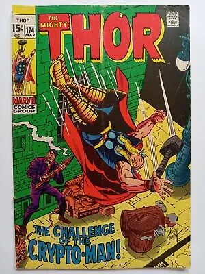 Buy Thor #174 Marvel Bronze Age 1970 Comic Book • 11.07£