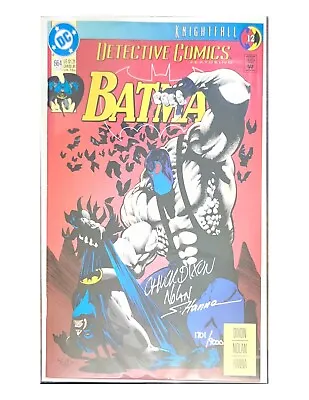 Buy Detective Comics #664 [Signed By Dixon/Nolan/Hanna W/COA, DC 1993] 1701/9000 • 84.74£