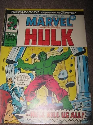 Buy The Mighty World Of Marvel 133 (with Hulk, Fantastic Four & DareDevil) • 2£