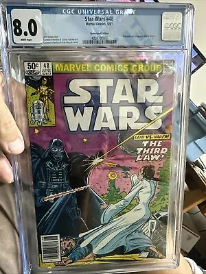 Buy STAR WARS 48 CGC  8.0 White Pages High Grade • 47.97£