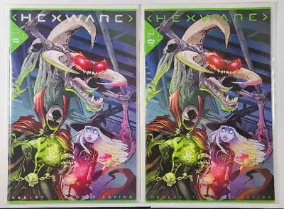 Buy Hexware #1 Cover D & F 2nd Print Spawn NM/NM+ Image 2022 • 5.54£