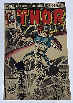 Buy The Mighty Thor #334 Marvel Comics 1983 • 7.95£