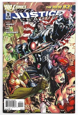 Buy Justice League #5 The New 52! VFN (2012) DC Comics • 1.50£
