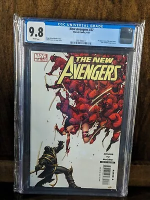Buy New Avengers #27 CGC 9.8 - 1st Clint Barton Hawkeye As Ronin • 55.76£