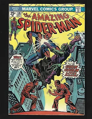 Buy Amazing Spider-Man #136 FN- 1st Harry Osborn Green Goblin Mary Jane Gwen Stacy • 38.65£