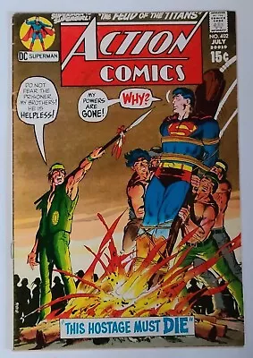 Buy Action Comics #402 (dc 1971) Superman Stories Est~vg-(7.5) Grade, Curt Swan Art! • 14.01£