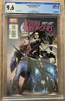 Buy 🔥 🔥 CGC 9.6 YOUNG AVENGERS #10 1st Tommy Shepard HAWKEYE Scarlet Witch🔥 🔥 • 35.18£