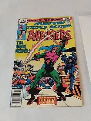 Buy Marvel Comics THE AVENGERS 44 Oct 1978 The Man Who Killed The Avengers! • 1.90£