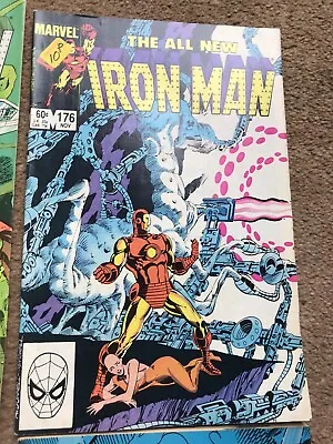 Buy Collection 18 Marvel Iron Man Comics 1980's • 9.99£