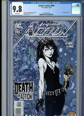 Buy Action Comics #894 (2010) DC CGC 9.8 White Death Appearance • 88.07£