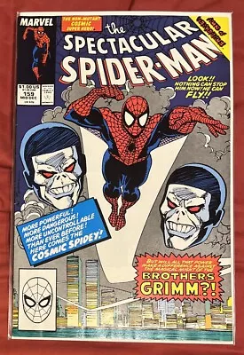 Buy The Spectacular Spider-Man #159 Marvel Comics 1989 Sent In A Cardboard Mailer • 3.99£