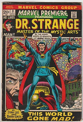 Buy Marvel Premiere #3 (July 1972, Marvel), G (2.0), Dr. Strange Series Begins • 14.30£
