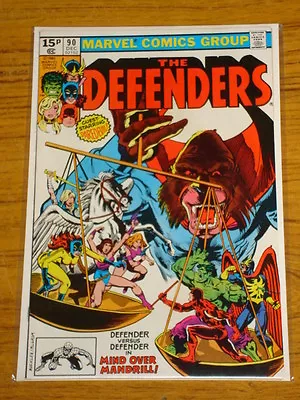 Buy Defenders #90 Vol1 Marvel Comics Daredevil Apps December 1980 • 6.99£