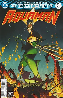 Buy Aquaman #21 Variant (2016) Vf/nm Dc • 3.95£