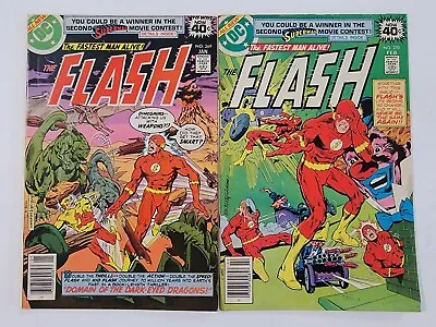 Buy Flash Comic Lot (2) #269-270 FN 1979 Kid Flash Appearance ~ Bronze Age • 12£