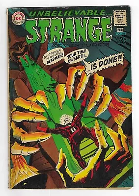 Buy STRANGE ADVENTURES Deadman #216 SILVER AGE DC COMIC BOOK Brave And The Bold X-o • 19.70£