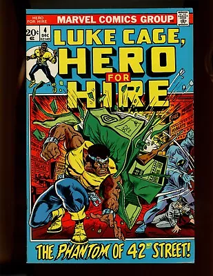Buy (1972) Hero For Hire #4 - KEY ISSUE!  CRY FEAR...CRY PHANTOM!  (8.5/9.0) • 8.50£