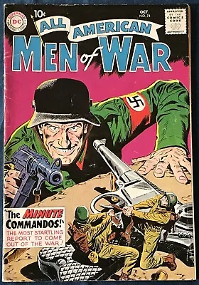 Buy All American Men Of War #74  Oct 1959 • 19.29£
