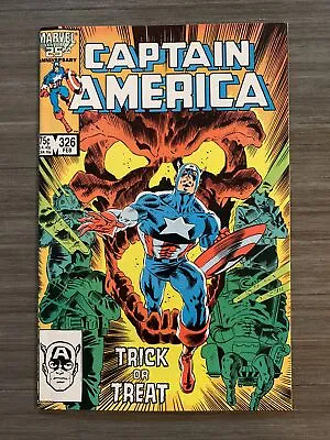 Buy Captain America 326 - 1968  Series  - Marvel  Comics - High Grade Classic Cover • 10.39£