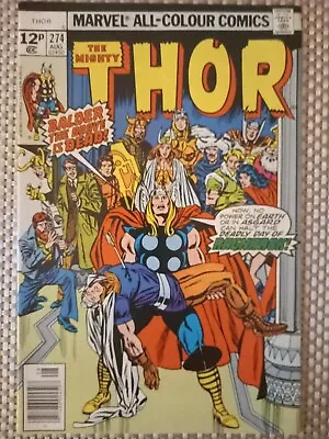 Buy Marvel Comics, The Mighty Thor, Issues 274, 275, 276 (pence) • 4.50£