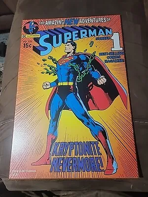 Buy Superman #233 Hanging Wooden Wall Art 13  X 19  DC Comic Book No RESERVE • 14.23£