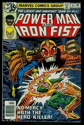 Buy Marvel Comics POWER MAN And IRON FIST #53 NM 9.4 • 12£