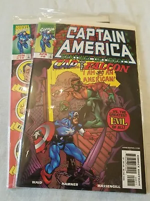 Buy Captain America Sentinel Of Liberty 1999 Issues 8 NM- , 10-newsstand NM- • 9.07£