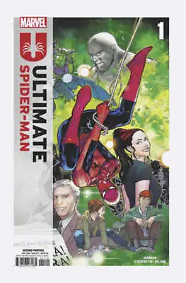 Buy Ultimate Spider-Man #1 2nd Print Silva Variant • 8.79£