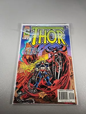 Buy The Mighty Thor Farewell To A Living Legend # 502 September 1996- Marvel Comics • 7.88£