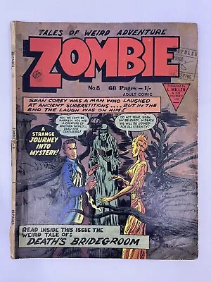 Buy Tales Of Weird Adventure Zombie #8 L. Miller Adult Horror Comic Book RARE UK • 31.72£