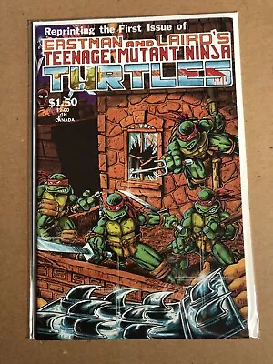 Buy Teenage Mutant Ninja Turtles 1 (4th Print) (9.4 Condition) Mirage 1984 • 83.95£
