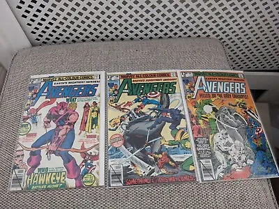 Buy Avengers Marvel Bronze Age Comic Bundle #s  189 190 191 Nm • 9.99£