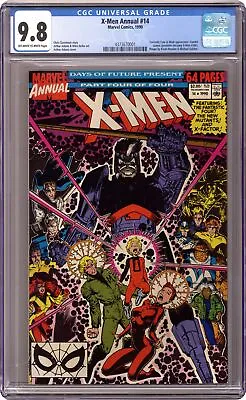 Buy Uncanny X-Men Annual #14 CGC 9.8 1990 4373670001 1st App. Gambit (cameo) • 165.56£
