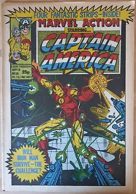 Buy Captain America #29 Marvel Comics UK 1981 Dazzler, Thor, Iron Man • 4£