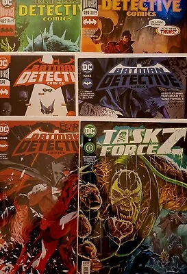 Buy Batman Detective Comics Lot (985,989,1029,1042 & 1043) + Task Force Z (#2) DC • 11.83£