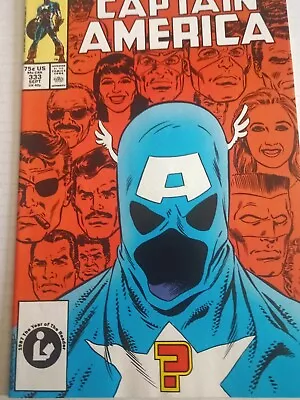 Buy Captain America 333 Comic Book 1st App John Walker As 4th Cap. America • 13.19£