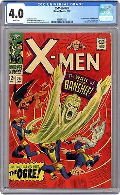Buy Uncanny X-Men #28 CGC 4.0 1967 4231475001 • 231.03£